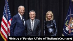 Thailand's Deputy Prime Minister and Minister of Foreign Affairs, Don Pramudwinai, joined a reception in honor of heads of delegations to the UNGA, hosted by the US President and Jill Biden, the First Lady. Bilateral, regional, and international issues we