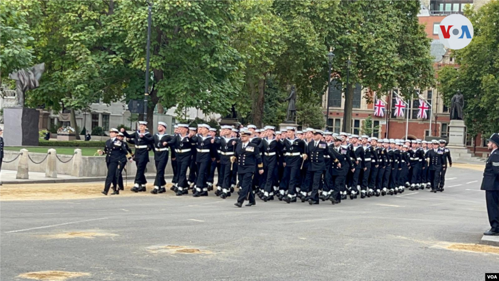 Funerales de la reina Isabel II de Inglaterra, el lunes 19 de septiembre de 2022, en Londres, Reino Unido. 