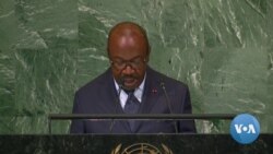 Gabon President Ali Bongo Ondimba Addresses 77th UNGA