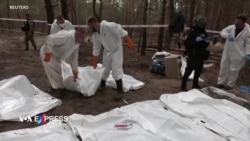 Ukraine: Các thi thể bị trói tay được tìm thấy tại một mồ chôn tập thể ở Izium