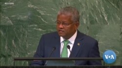 UNGA: Seychelles' President Wavel Ramkalawan
