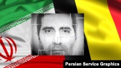 اسدالله اسدی دیپلمات جمهوری اسلامی که به اتهام جرایم تروریستی در بلژیک زندانی است