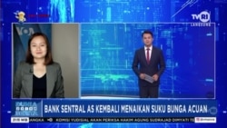 Laporan Langsung VOA untuk TVRI: The Fed Kembali Menaikkan Suku Bunga Acuan