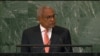 Presidente de Cabo Verde, José Maria Neves, discursa na Assembleia Geral das Nações Unidas, Nova Iorque, 21 Setembro 2022