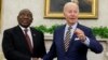 Mutungamiri weSouth Africa, VaCyril Ramaphosa, nemutungamiri weAmerica, VaJoe Biden