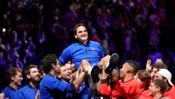 တင်းနစ်အကျော်အမော် Federer နောက်ဆုံးပွဲနဲ့ ပရိသတ်ကို နှုတ်ဆက်