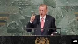 Rais wa Uturuki Recep Tayyip Erdoğan