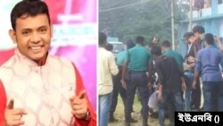 গাজীপুরে কৌতুক অভিনেতা আবু হেনা রনিসহ দগ্ধ ২। 