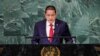 El ministro de Relaciones Exteriores de Venezuela, Carlos Faria, se dirige al 77° período de sesiones de la Asamblea General de las Naciones Unidas en la sede de la ONU en la ciudad de Nueva York, EE. UU., el 24 de septiembre de 2022. REUTERS/Eduardo Muñoz