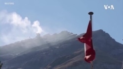 Fire Breaks Out at Mountaintop Restaurant in Swiss Alps