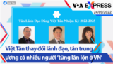 Việt Tân thay đổi lãnh đạo, tân trung ương có nhiều người ‘từng lăn lộn ở VN’ | Truyền hình VOA 24/9/22