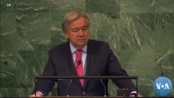 “Our world is in big trouble” - U.N. Chief
