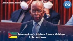 Mozambique’s Maleiane Addresses 77th UNGA