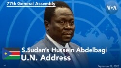 S. Sudan Abdelbagi Address 77th UNGA