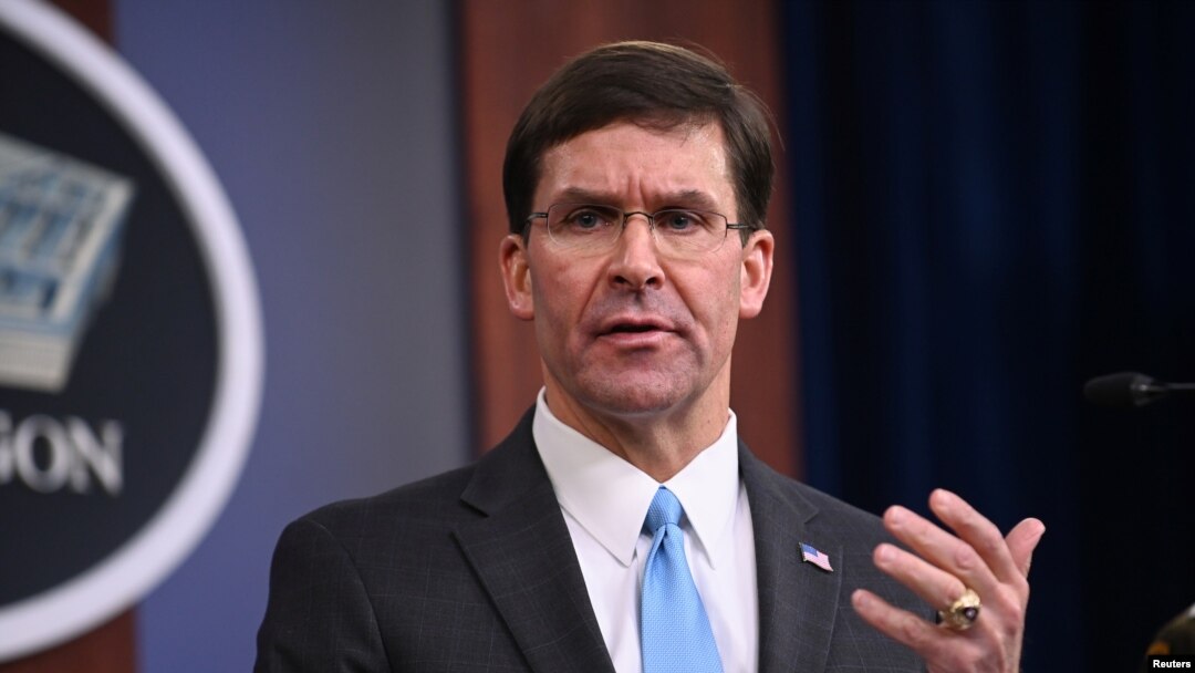 Bộ trưởng Mark Esper.