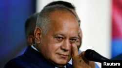 Diosdado Cabello, nuevo ministro de Interior y Justicia de Venezuela. 