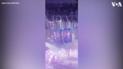 Giant Screen Falls During Hong Kong Pop Concert 