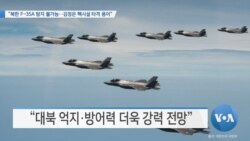 [VOA 뉴스] “북한 F-35A 탐지 불가능…김정은 핵시설 타격 용이”