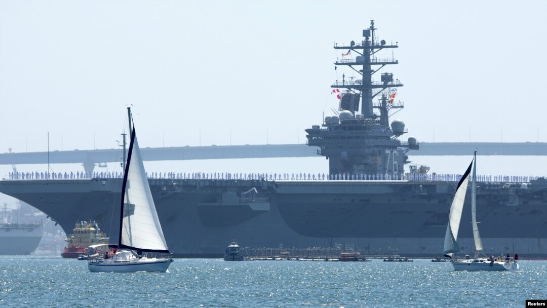 The USS Ronald Reagan