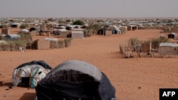 Табір М'Берра в південно-східній Мавританії є одним з найбільших таборів у Західній Африці, де приймають біженців, які втікають від насильства, пов’язаного з групами джихадистів, малійськими силами та елементами «Групи Вагнера». Фото GUY PETERSON / AFP