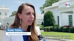 Katie Tobin, directora de seguridad transfronteriza del Consejo de Seguridad Nacional de la Casa Blanca