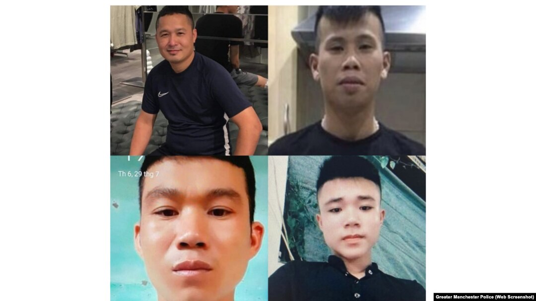 Bốn nạn nhân của vụ cháy nhà máy Bismark House Mill ở Anh vào ngày 7/5/2022. Photo: Greater Manchester Police