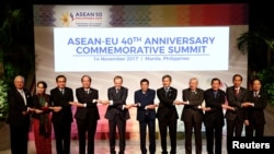 FILE - The Philippines is hosting the 31st Association of Southeast Asian Nations (ASEAN) Summit and Related Meetings from 10 to 14 November. (REUTERS/Rolex Dela Pena/Pool)