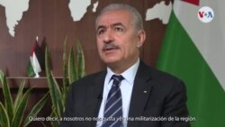 "Es una lástima que se gasten miles de millones de dólares en armas": Mohammad Shtayyeh, primer ministro de Palestina