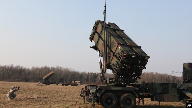 Американский комплекс ПВО Patriot на учениях в Польше. В Украину пока не поставляется. Фото AP