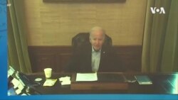 拜登通過視頻參加工作會議 白宮稱總統新冠症狀正在改善