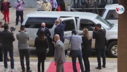 Presidenta de Honduras recibe al secretario de Estado de EEUU