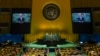 Britain's Prince Harry addresses the U.N. General Assembly during its annual celebration of Nelson Mandela International Day, at United Nations headquarters, July 18, 2022.