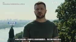 泽连斯基发表建国日讲话 