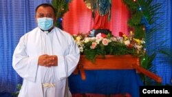 El sacerdote José Leonardo Urbina Rodríguez. Foto Cortesía Parroquia Perpetuo Socorro. 