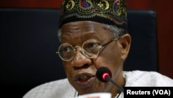 Ministan Yada lLbarai A Najeriya Lai Mohammed