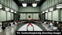 Supreme Military Council meeting in Ankara