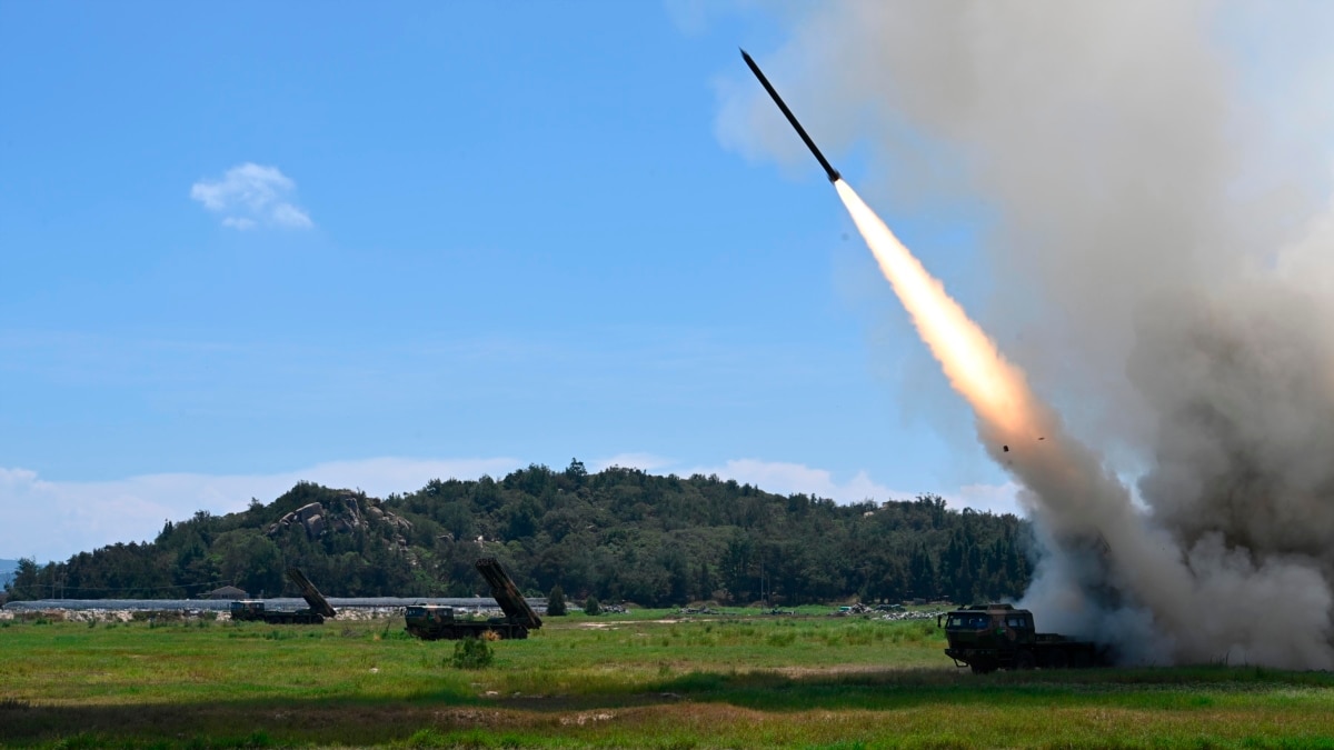 台湾估中国环岛军演符合预期 是否再射导弹成敌意指标