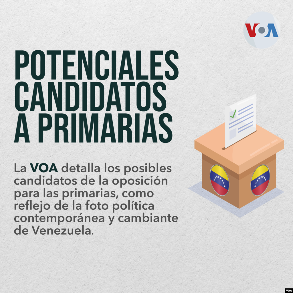 EN FOTOS Los posibles candidatos de la oposición para 2025 en Venezuela