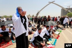 Ratusan Ribu Pengikut Al-Sadr Unjuk Kekuatan dengan Salat Jumat di Baghdad