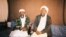 ئەیمەن زەواهیری سەرۆکی ڕێکخراوی ئەلقاعیدە لەگەڵ بن لادەن کە لە هێرشەکانی ئەمەریکا کوژران
