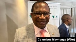 UMnu. Mthuli Ncube ((Columbus Mavhunga/VOA)) 