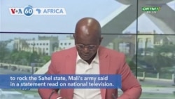 VOA60 Africa - At least 15 soldiers and three civilians killed in coordinated "terrorist" attacks in Mali
