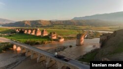 رودخانه کشکان در استان لرستان - رسانه‌های ایران.