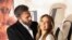 Jennifer Lopez ak Ben Affleck asiste yon pwojeksyon espesyal film "Marry Me" (Marye Ave'm) nan Los Angeles, Kalifoni, 8 Fevriye 2022.