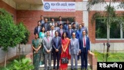 তৃতীয় ভারত-বাংলাদেশ কনস্যুলার ডায়লগে অংশগ্রহণকারীরা 