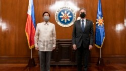 ကန်နိုင်ငံခြားရေးဝန်ကြီး ဖိလစ်ပိုင်သမ္မတသစ်နဲ့ တွေ့ဆုံ

