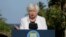 Bộ trưởng Tài chính Hoa Kỳ Janet Yellen phát biểu tại cuộc họp báo ở Nusa Dua, Bali, Indonesia, ngày 14/7/2022.