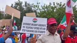 A Abuja, manifestation contre la fermeture des universités publiques