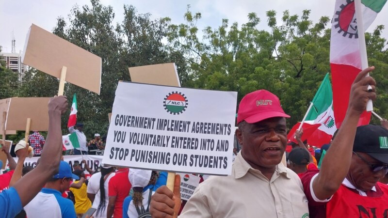 A Abuja, manifestation contre la fermeture des universités publiques