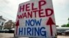 美國新增52.8萬就業崗位 失業率降至3.5%